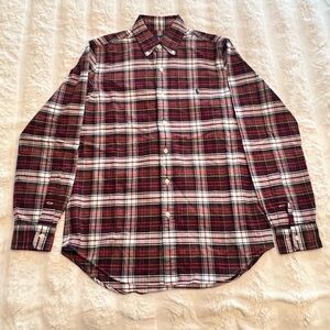 Ralph Lauren Red and Green Plaid Casual Shirt